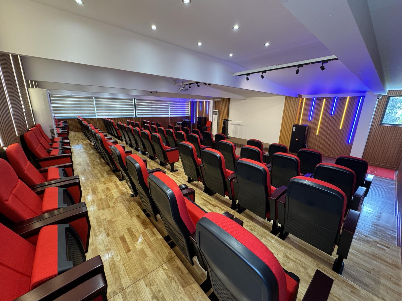 Auditorium at Info Myanmar College